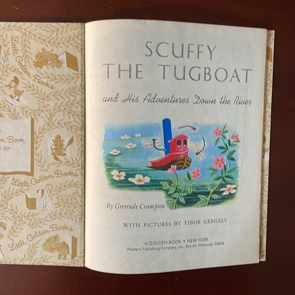 ✨VINTAGE✨ Late 70’s, Early 80’s |Scuffy the Tugboat by Gertrude Crampton EUC - Picture 4 of 9